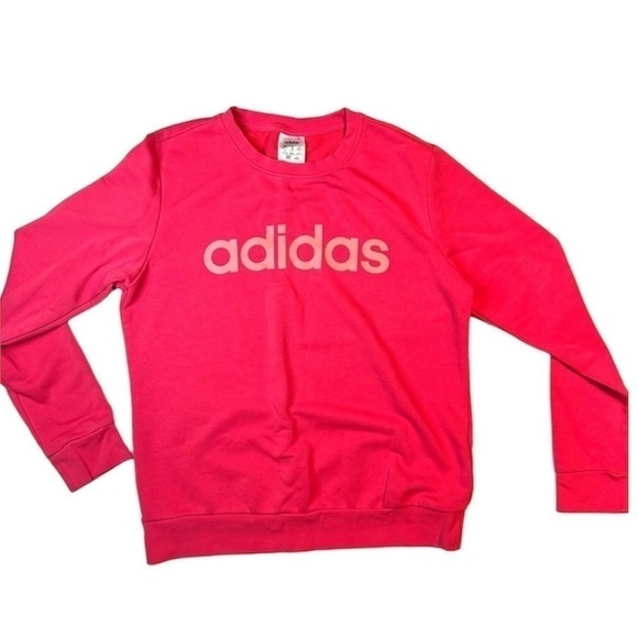 Adidas sweatshirt pullover size medium girls - Picture 1 of 10